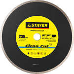 STAYER Ø 230х22.2 мм, алмазный, сплошной, круг отрезной для УШМ CERAMO 3664-230_z01 Professional купить по цене 990 ₽ в интернет магазине ТЕХСАД