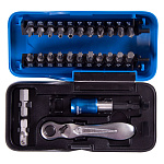 Набор вставок (бит) серии ''АТОМ'', 1/4'', PH, PZ, Hex, Torx, 26 предметов KING TONY 1026CQ-AM купить по цене 4 300 ₽ в интернет магазине ТЕХСАД