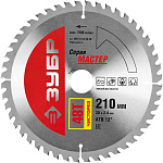 ЗУБР Ø 210 x 30 мм, 48T, диск пильный по дереву ''Чистый рез'' 36914-210-30-48 купить по цене 997 ₽ в интернет магазине ТЕХСАД