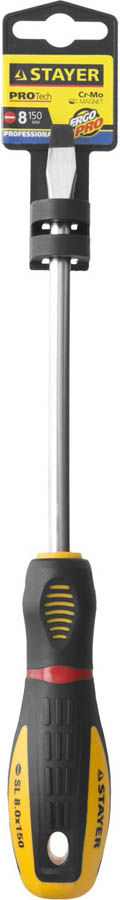 STAYER SL8x150 мм, отвертка ProTech 25131-08-15_z02 купить по цене 56 ₽ в интернет магазине ТЕХСАД