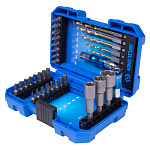 Набор вставок (бит) 1/4'', PH, PZ, Hex, Torx, Slotted, сверла, 35 предметов KING TONY 1035MR купить по цене 3 920 ₽ в интернет магазине ТЕХСАД