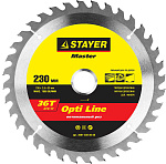 STAYER Ø 230 x 30 мм, 36T, диск пильный по дереву 3681-230-30-36 купить по цене 766 ₽ в интернет магазине ТЕХСАД