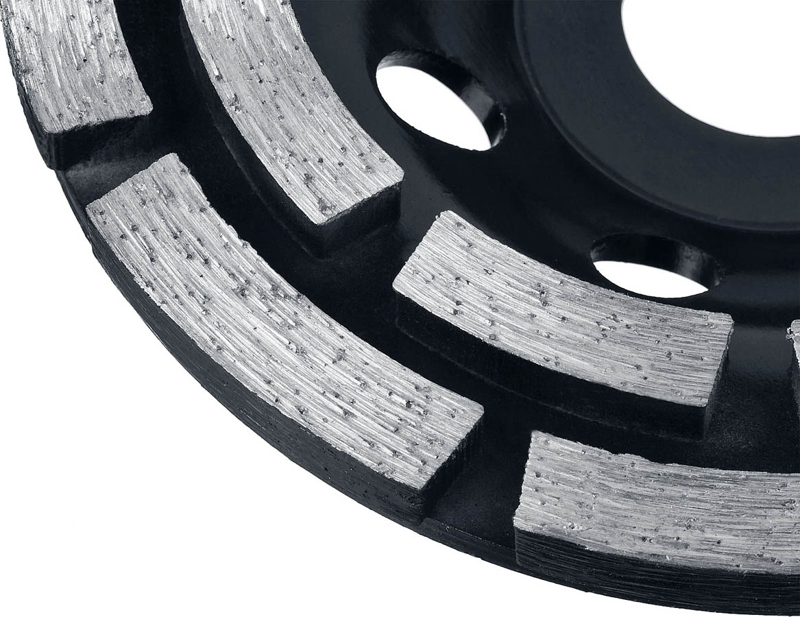 STAYER  115 мм, L- 22.2 мм, алмазная, сегментная, двухрядная, чашка 33381-115 купить по цене 650 ₽ в интернет магазине ТЕХСАД