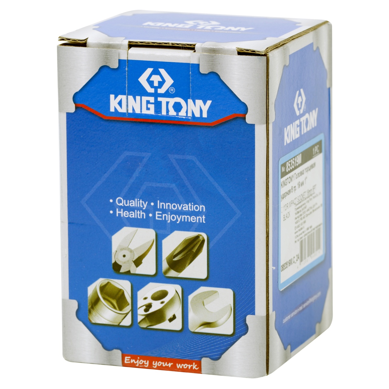 Головка торцевая ударная шестигранная 1'', 19 мм KING TONY 853519M купить по цене 1 680 ₽ в интернет магазине ТЕХСАД