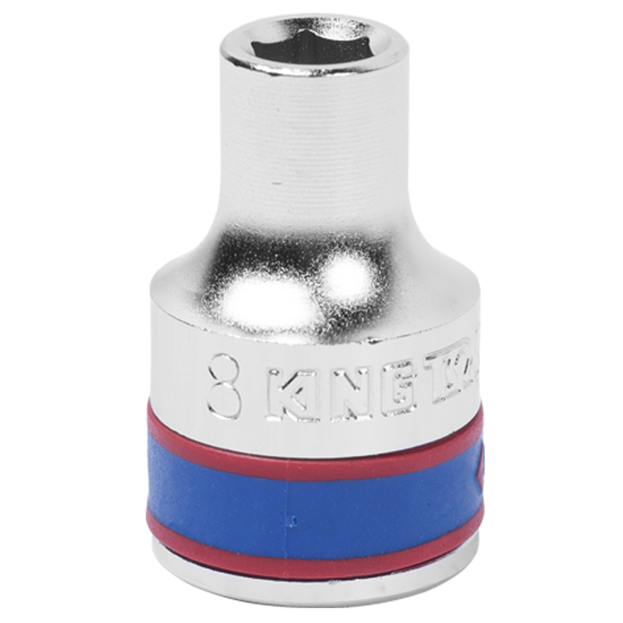 Головка торцевая стандартная шестигранная 1/2'', 8 мм KING TONY 433508M купить по цене 200 ₽ в интернет магазине ТЕХСАД