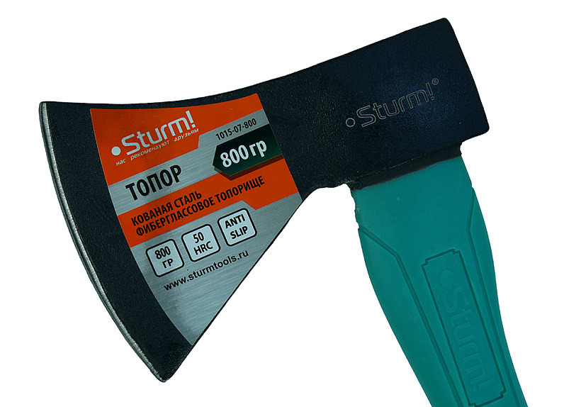 Топор Sturm! 1015-07-800 купить по цене 1 370 ₽ в интернет магазине ТЕХСАД