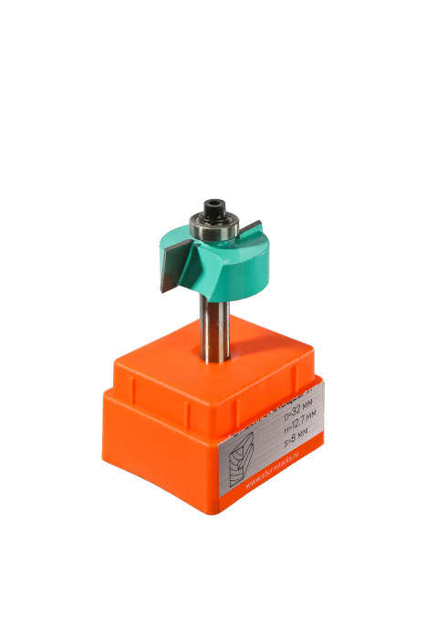 RB12-081332 Фреза фальцевая с подшипником DxHxL 32x12,7x57 мм, хв.8 Sturm! купить по цене 380 ₽ в интернет магазине ТЕХСАД