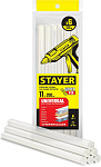 STAYER  6 шт, 11 х 200 мм, стержни клеевые для термоклеевых пистолетов 2-06821-T-S06 STAYER  6 шт, 11 х 200 мм, стержни клеевые для термоклеевых пистолетов 2-06821-T-S06 купить по цене 229 ₽ в интернет магазине ТЕХСАД