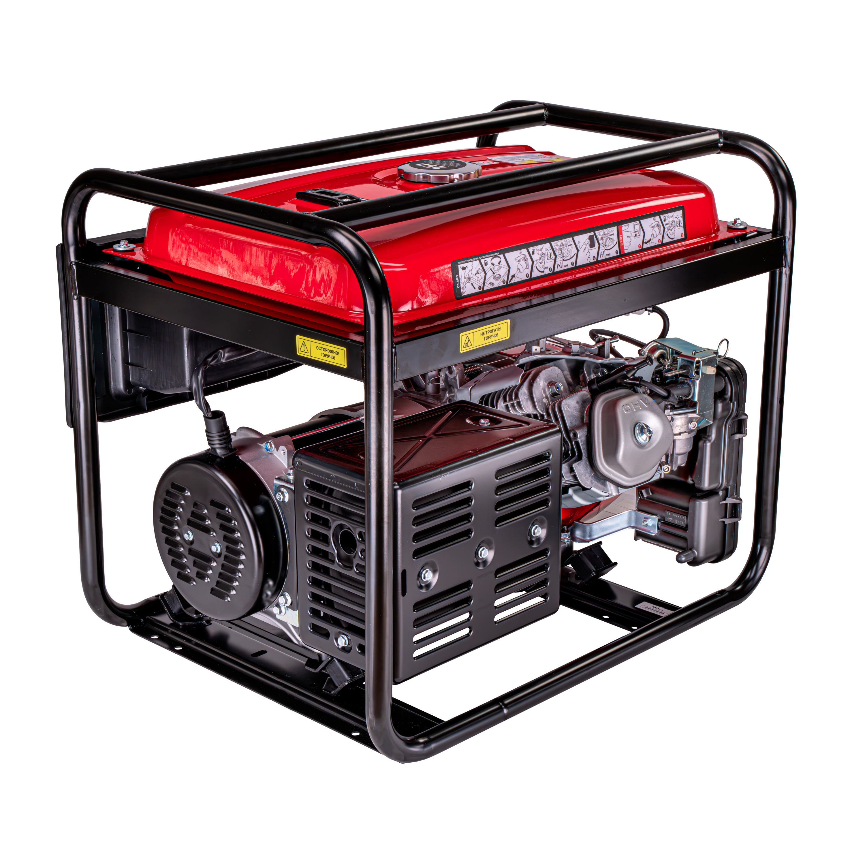 Бензиновый генератор HND GE5500XL (с двигателем Honda, 5,5 кВт) купить по цене 89&nbsp;900 ₽ в интернет магазине ТЕХСАД