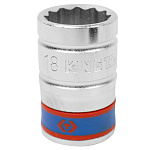 Головка торцевая стандартная двенадцатигранная 1/2'', 18 мм KING TONY 433018M купить по цене 310 ₽ в интернет магазине ТЕХСАД