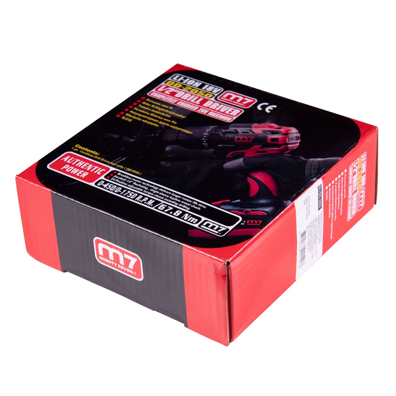 Аккумуляторная дрель-шуруповерт 18 В, без аккумулятора и ЗУ MIGHTY SEVEN DD-2050 Аккумуляторная дрель-шуруповерт 18 В, без аккумулятора и ЗУ MIGHTY SEVEN DD-2050 купить по цене 12 850 ₽ в интернет магазине ТЕХСАД