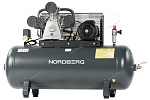 Компрессор поршневой, ременной NORDBERG NCP300/950 купить по цене 134 002 ₽ в интернет магазине ТЕХСАД
