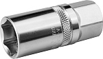 KRAFTOOL 1/2'', 21 мм, Cr-V сталь, хромированная, торцовая головка 27812-21_z01 купить по цене 430 ₽ в интернет магазине ТЕХСАД