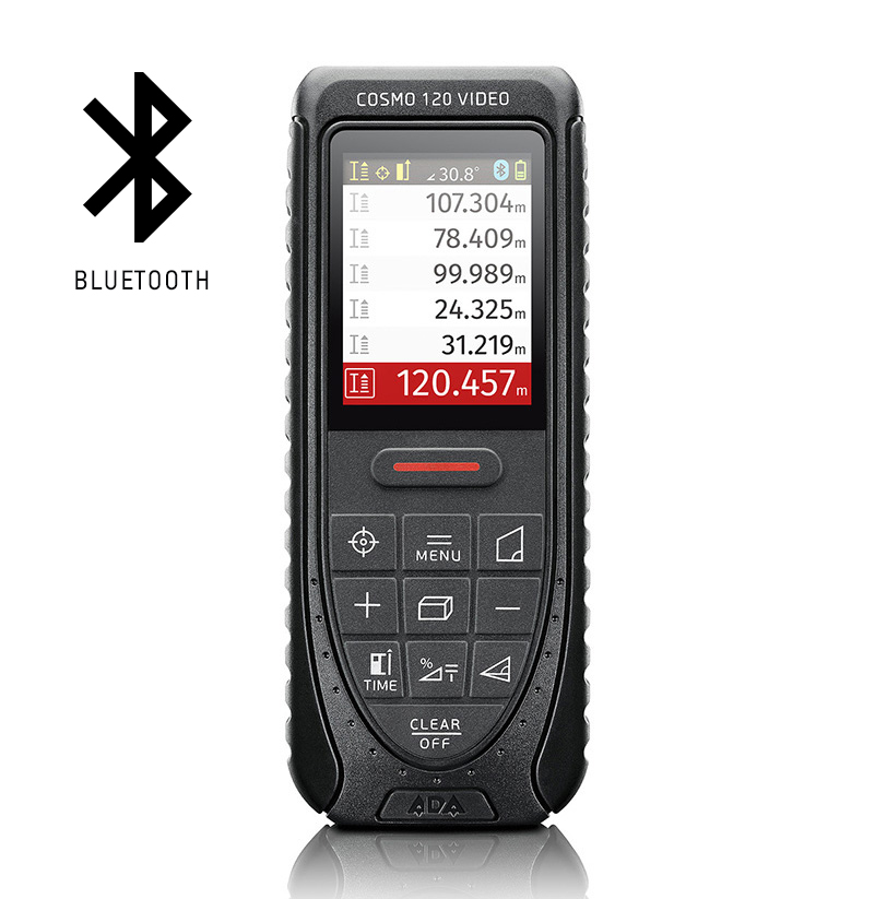 Лазерная рулетка с цифровым визиром ADA COSMO 120 Video купить по цене 12&nbsp;990 ₽ в интернет магазине ТЕХСАД