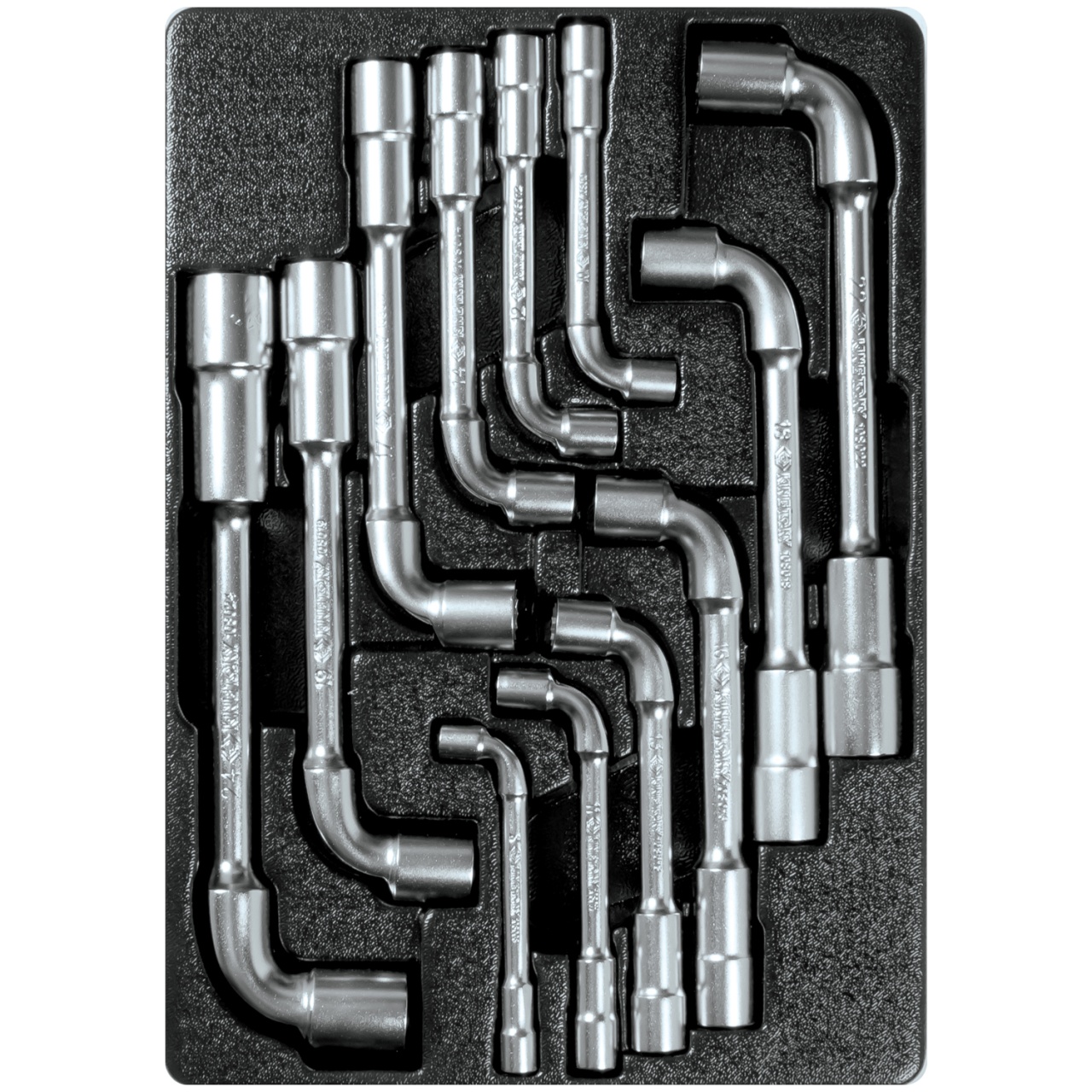 Набор торцевых ключей L-образных, ложемент, 12 предметов KING TONY 9-1812MR купить по цене 11 300 ₽ в интернет магазине ТЕХСАД