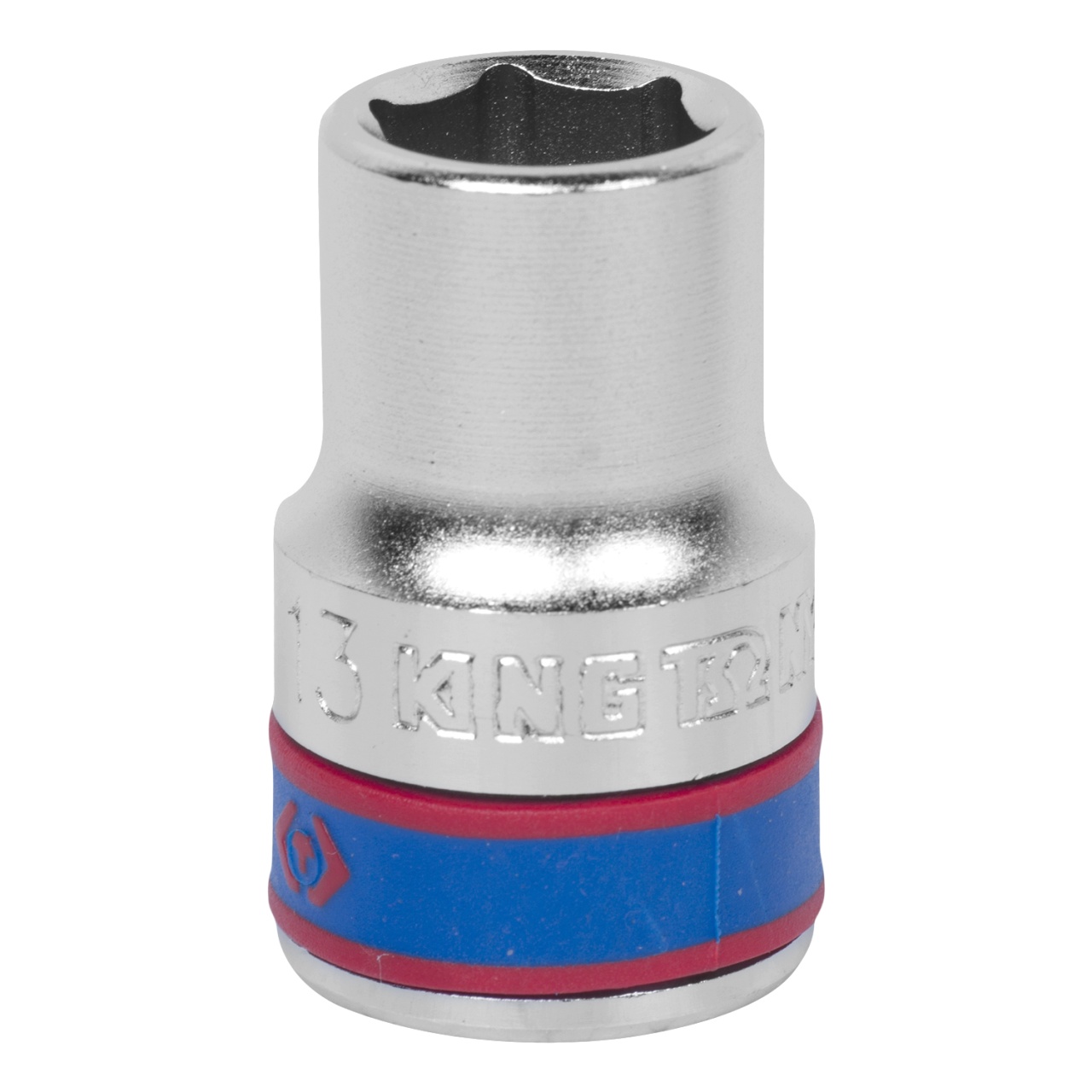 Головка торцевая стандартная шестигранная 1/2'', 13 мм KING TONY 433513M купить по цене 200 ₽ в интернет магазине ТЕХСАД