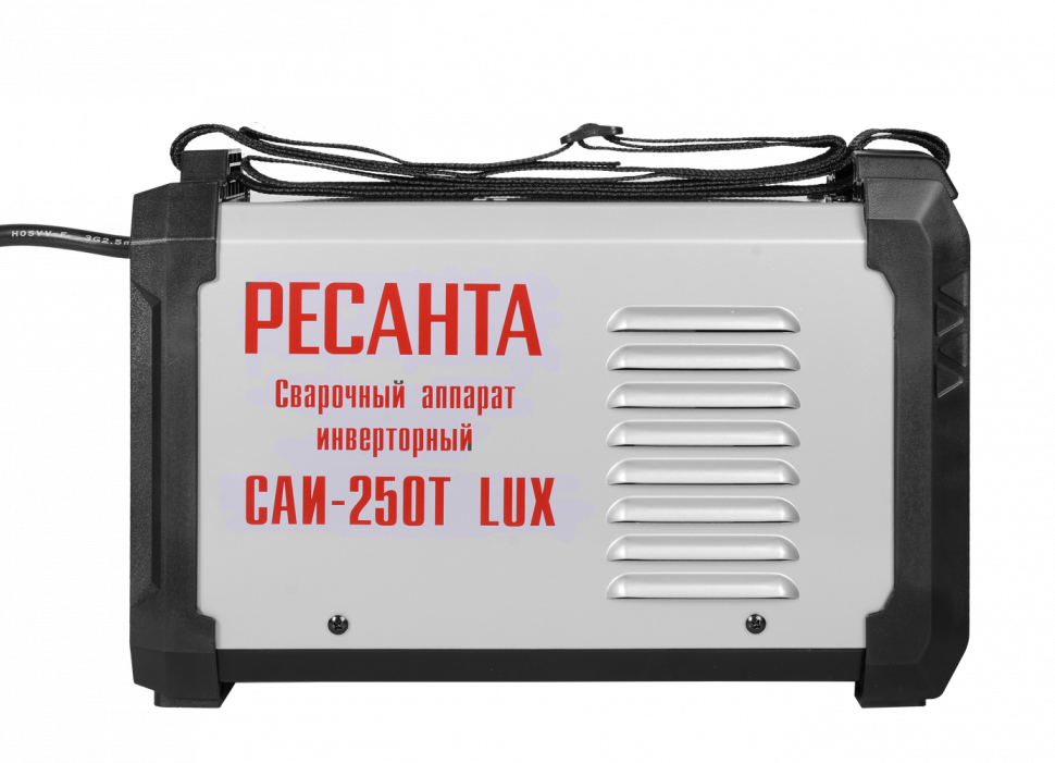 Сварочный аппарат инверторный Ресанта САИ-250Т LUX купить по цене 17 790 ₽ в интернет магазине ТЕХСАД