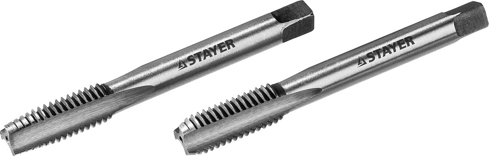 STAYER M10 х 1.5 мм, 2 шт., комплект метчиков MaxCut 28025-10-1.5-H2 купить по цене 175 ₽ в интернет магазине ТЕХСАД