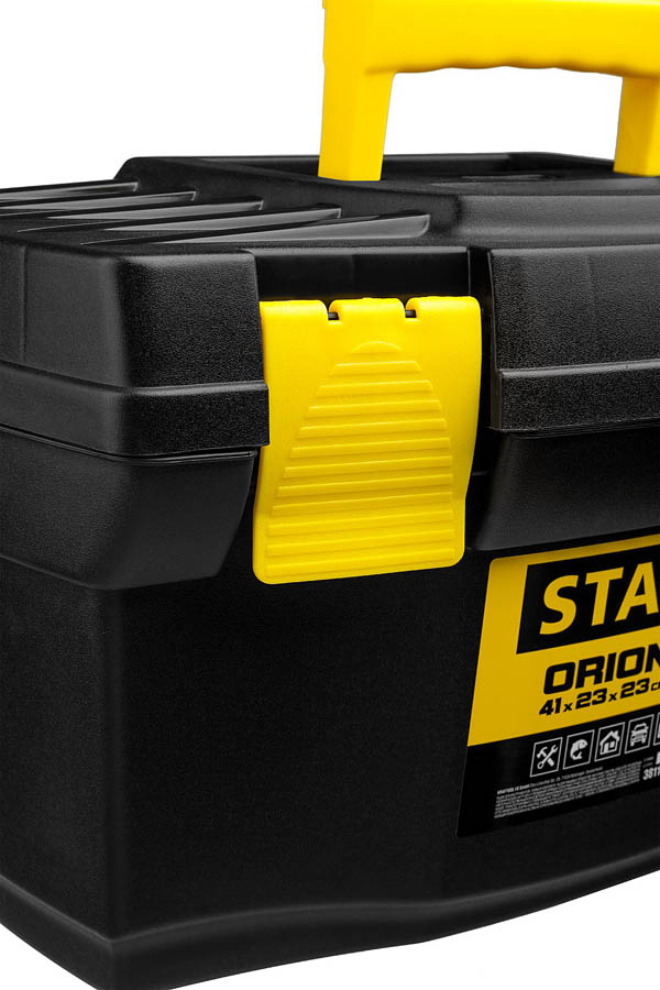 STAYER 410 x 230 x 230мм (16''), пластиковый, ящик для инструментов ORION-16 38110-16_z03 купить по цене 850 ₽ в интернет магазине ТЕХСАД