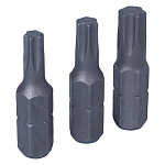 Набор вставок (бит) 1/4'', Torx, Т20, Т25, Т30, 3 предмета KING TONY 1003TQ01 купить по цене 80 ₽ в интернет магазине ТЕХСАД