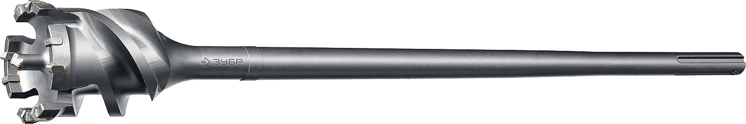 ЗУБР d=80 x 600 мм, проломной, SDS-max, бур по бетону 29330-80-600 Профессионал купить по цене 17 160 ₽ в интернет магазине ТЕХСАД