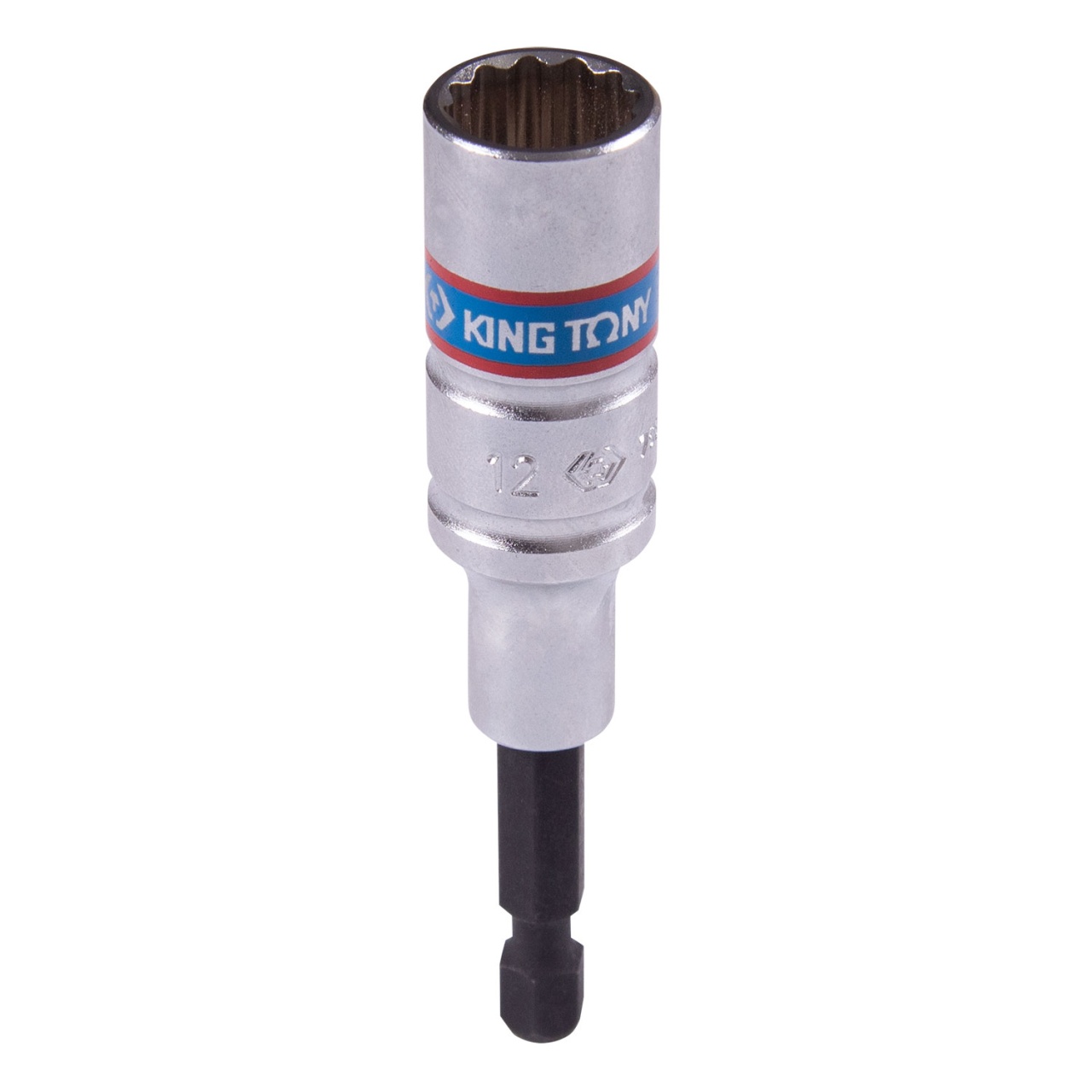 Головка для шуруповерта двенадцатигранная 1/4'', 12 мм, L = 80 мм KING TONY 76B812M купить по цене 460 ₽ в интернет магазине ТЕХСАД