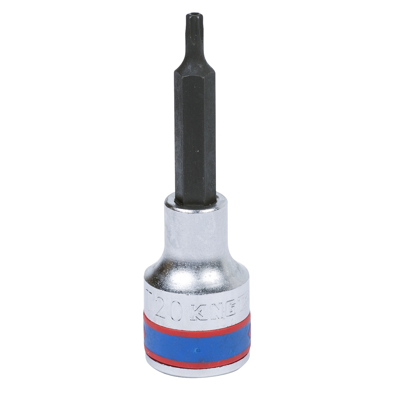 Насадка (бита) торцевая 1/2'', Torx, T20, L = 80 мм, с отверстием KING TONY 403720 купить по цене 490 ₽ в интернет магазине ТЕХСАД