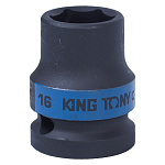 Головка торцевая ударная шестигранная 1/2'', 16 мм KING TONY 453516M Головка торцевая ударная шестигранная 1/2'', 16 мм KING TONY 453516M купить по цене 350 ₽ в интернет магазине ТЕХСАД