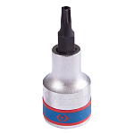 Насадка (бита) торцевая 1/2'', Torx, T27, L = 60 мм, с отверстием KING TONY 402727 купить по цене 410 ₽ в интернет магазине ТЕХСАД