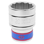 Головка торцевая стандартная двенадцатигранная 1/2'', 20 мм KING TONY 433020M Головка торцевая стандартная двенадцатигранная 1/2'', 20 мм KING TONY 433020M купить по цене 340 ₽ в интернет магазине ТЕХСАД