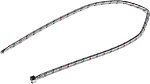 STAYER 1/2'', 1 м, оплетка из нерж. стали, укороченная для воды к смесителям, подводка гибкая 51016-100 купить по цене 187 ₽ в интернет магазине ТЕХСАД