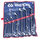 Набор накидных ключей, 1/4''-9/8'', 7 предметов KING TONY 1707SR купить по цене 6 440 ₽ в интернет магазине ТЕХСАД