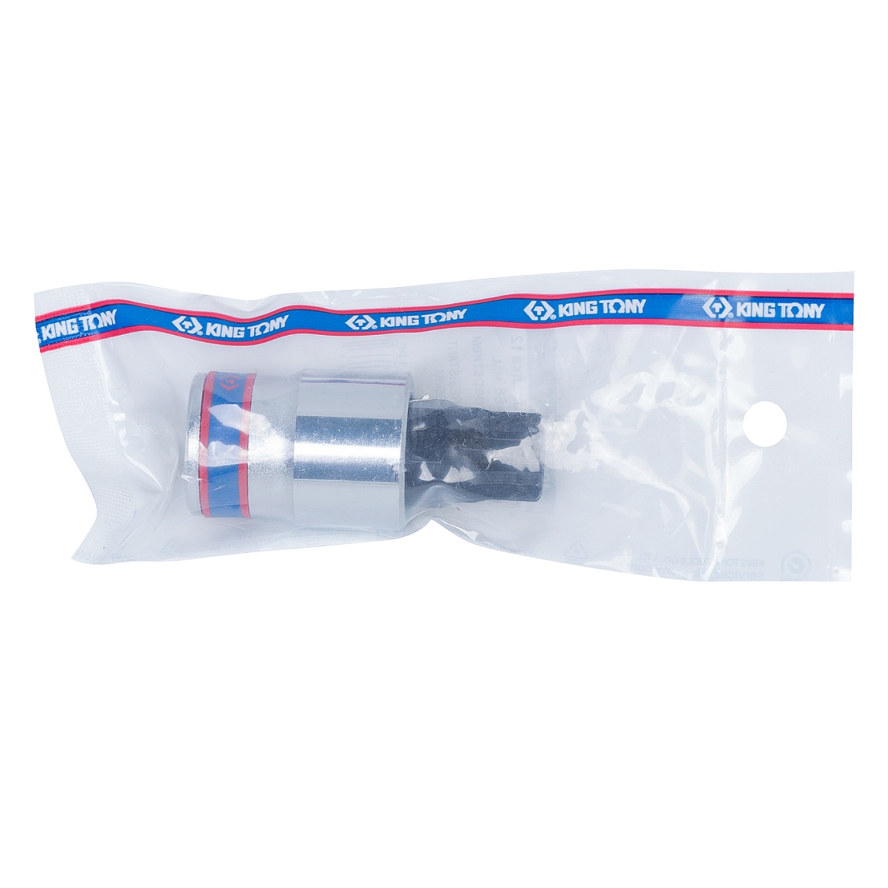 Насадка (бита) торцевая 1/2'', Spline, M18, L = 66 мм, с отверстием KING TONY 402B18 купить по цене 930 ₽ в интернет магазине ТЕХСАД