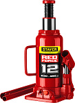 STAYER 12 т, 230-465 мм, домкрат бутылочный гидравлический RED FORCE 43160-12_z01 Professional купить по цене 3 220 ₽ в интернет магазине ТЕХСАД