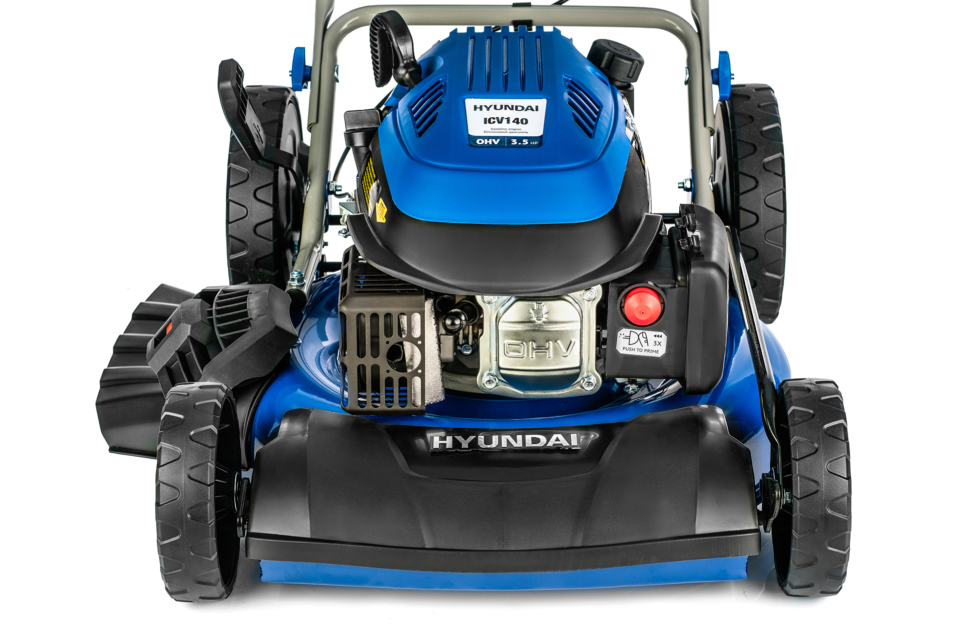 Бензиновая газонокосилка HYUNDAI L 5100M купить по цене 33&nbsp;090 ₽ в интернет магазине ТЕХСАД