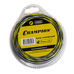 Корд триммерный CHAMPION Tornado 3.0мм* 12м (витой квадрат) Корд триммерный CHAMPION Tornado 3.0мм* 12м (витой квадрат) купить по цене 275 ₽ в интернет магазине ТЕХСАД