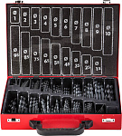 ЗУБР 370 шт. (Ø 1-10 мм), быстрорежущая сталь, класс В, набор сверл по металлу 4-29605-H370-M купить по цене 8 918 ₽ в интернет магазине ТЕХСАД