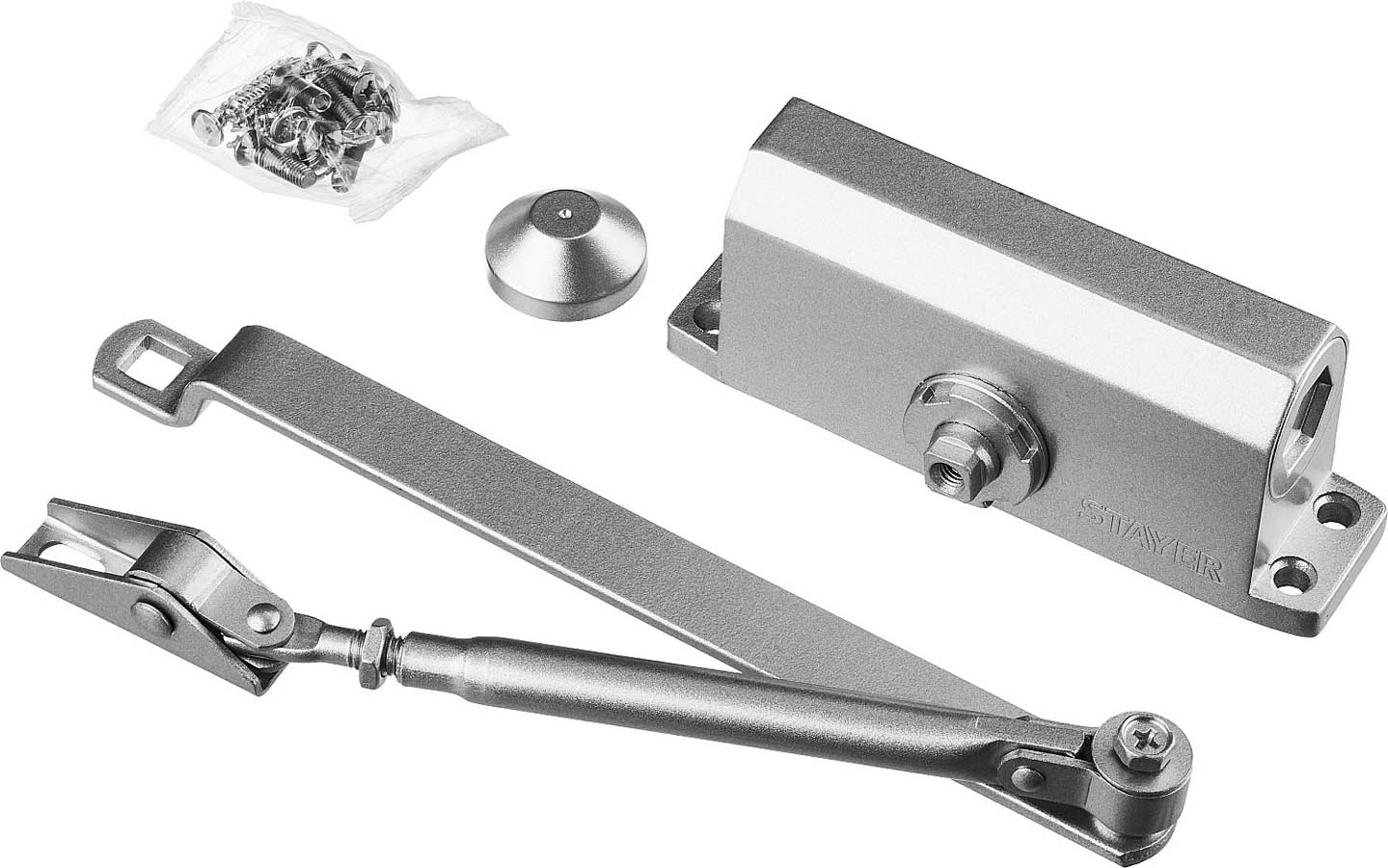 STAYER вес двери 40 кг, высота 36 мм, материал силумин, доводчик дверной MAXComfort 37915-50 STAYER вес двери 40 кг, высота 36 мм, материал силумин, доводчик дверной MAXComfort 37915-50 купить по цене 1 730 ₽ в интернет магазине ТЕХСАД