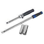 Ключ балонный крестообразный 1/2'', 17, 19, 21, 23 мм, кейс, разборный МАСТАК 028-42079C купить по цене 3 620 ₽ в интернет магазине ТЕХСАД