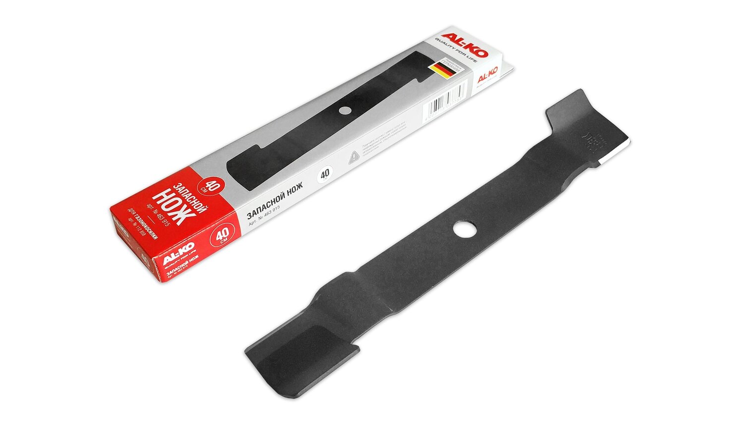 Нож GEOS мульчирующий 40 см для электрической газонокосилки купить по цене 1 190 ₽ в интернет магазине ТЕХСАД