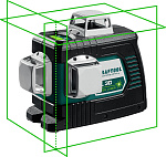 KRAFTOOL зеленый лазерный нивелир LL 3D 34641 Professional купить по цене 21 980 ₽ в интернет магазине ТЕХСАД