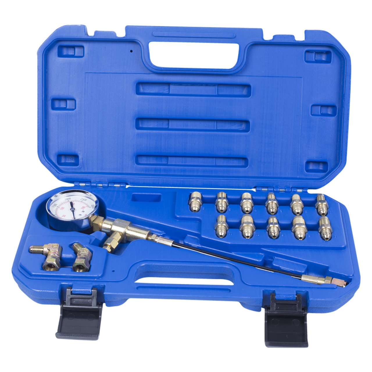 Манометр для измерения давления в тормозных системах, 14 предметов МАСТАК 120-50024C купить по цене 17&nbsp;700 ₽ в интернет магазине ТЕХСАД