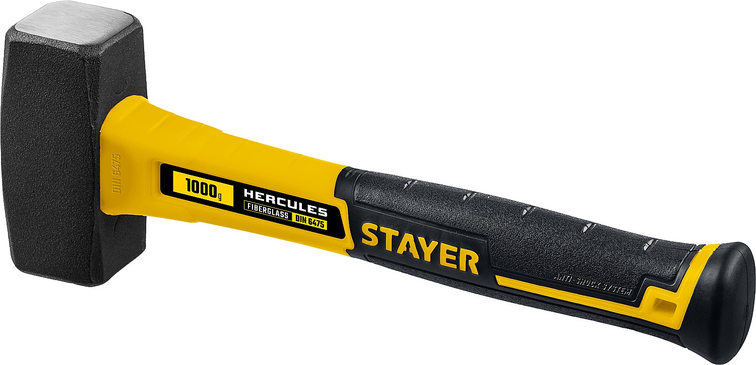 STAYER 1 кг, кувалда с фиберглассовой рукояткой Hercules 20052-10_z01 Professional купить по цене 900 ₽ в интернет магазине ТЕХСАД