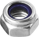 ЗУБР DIN 985 с нейлоновым кольцом, M4, 5 кг, кл. пр. 6, оцинкованная гайка 303580-04 купить по цене 3 300 ₽ в интернет магазине ТЕХСАД