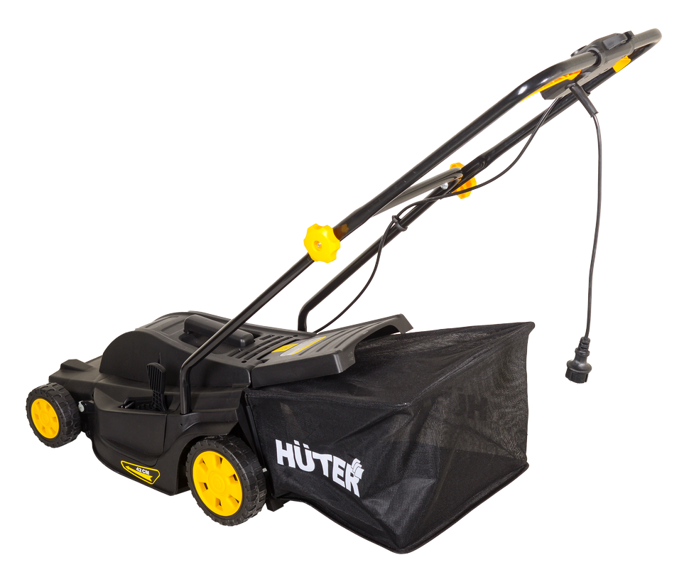 Газонокосилка электрическая Huter ELM-1600T купить по цене 11 990 ₽ в интернет магазине ТЕХСАД