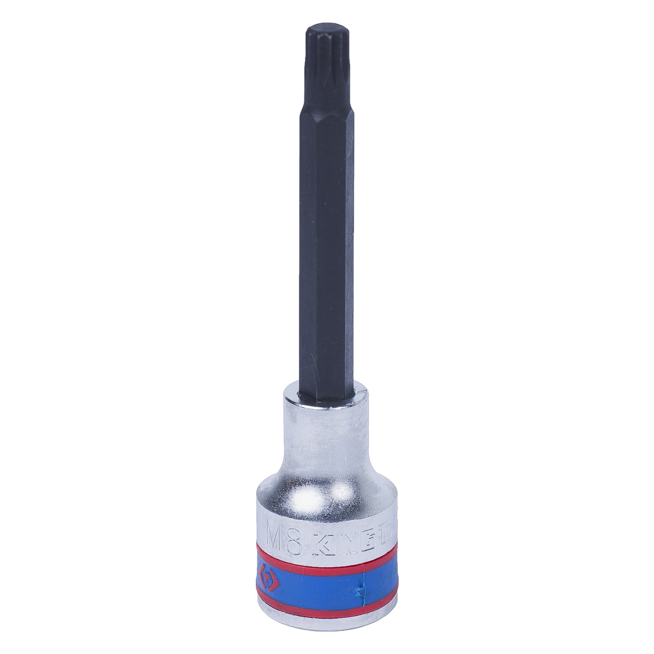 Насадка (бита) торцевая 1/2'', Spline, M8, L = 100 мм KING TONY 404608 купить по цене 510 ₽ в интернет магазине ТЕХСАД