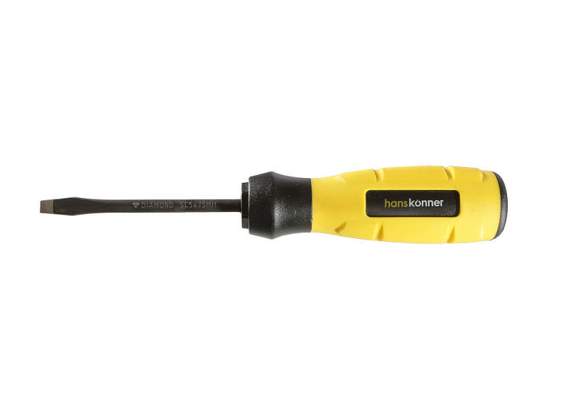 Отвертка Hanskonner HK1040-16-SL5-75 купить по цене 270 ₽ в интернет магазине ТЕХСАД