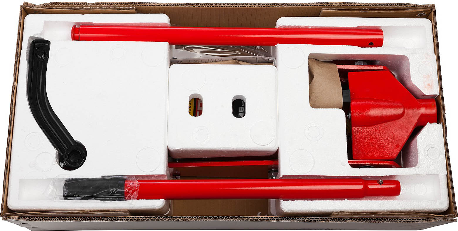 STAYER 3,5т, 145-500 мм, домкрат гидравлический подкатной с педалью RED FORCE 43155-3.5 купить по цене 15&nbsp;110 ₽ в интернет магазине ТЕХСАД