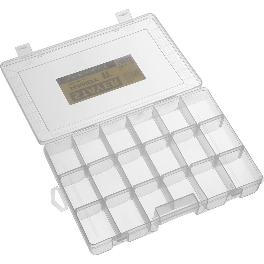 STAYER 292 x 186 x 42 мм (11''), пластиковый, органайзер HANDY-11 38051-11_z01 купить по цене 520 ₽ в интернет магазине ТЕХСАД