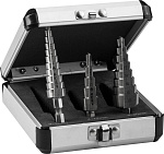 ЗУБР 3 шт., Р6М5, набор ступенчатых сверл 29670-3-20-H3 Профессионал купить по цене 3 052 ₽ в интернет магазине ТЕХСАД